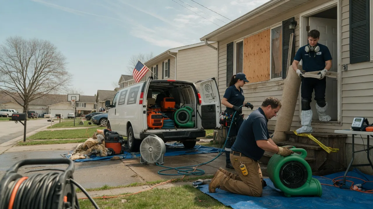 Water Damage Restoration in Waves, NC near me